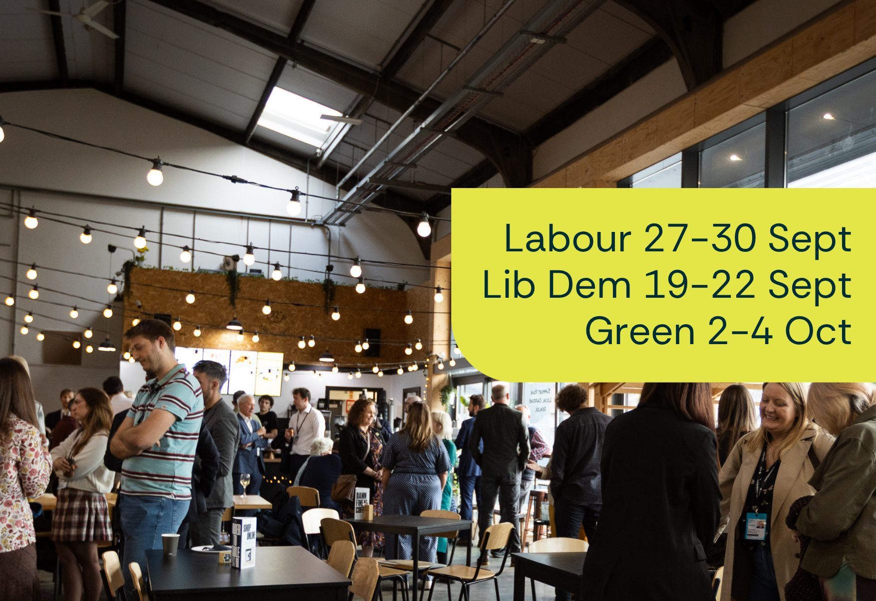 Party conferences 2026: community power from the margins to the centre