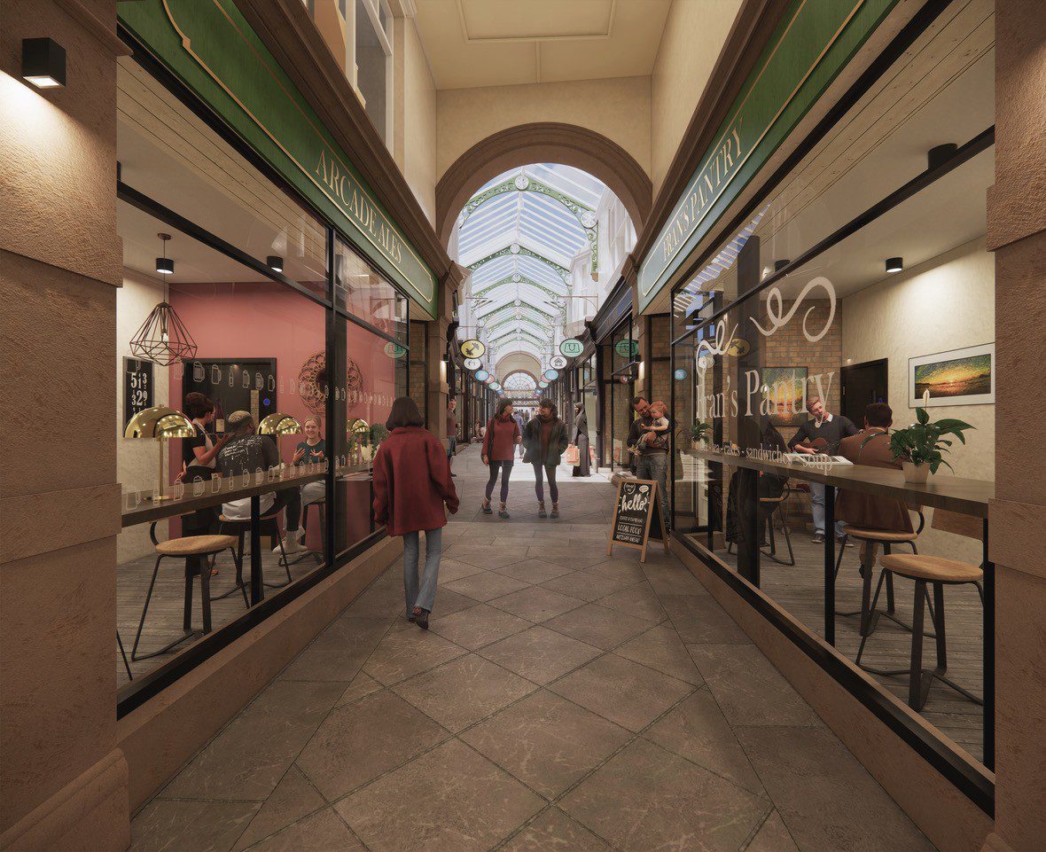 Dewsbury Arcade 3D Design
